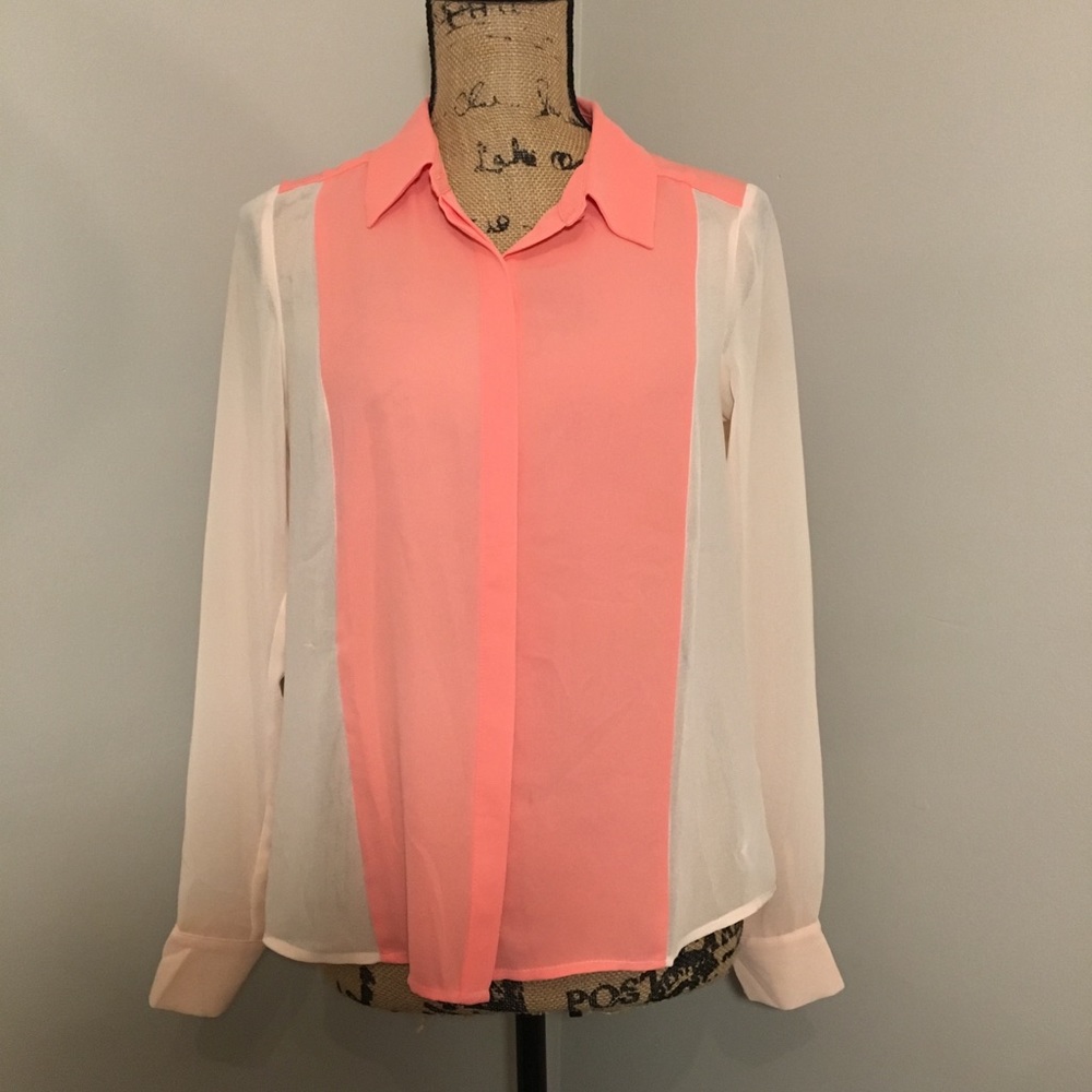 Two tone Forever 21 Blouse